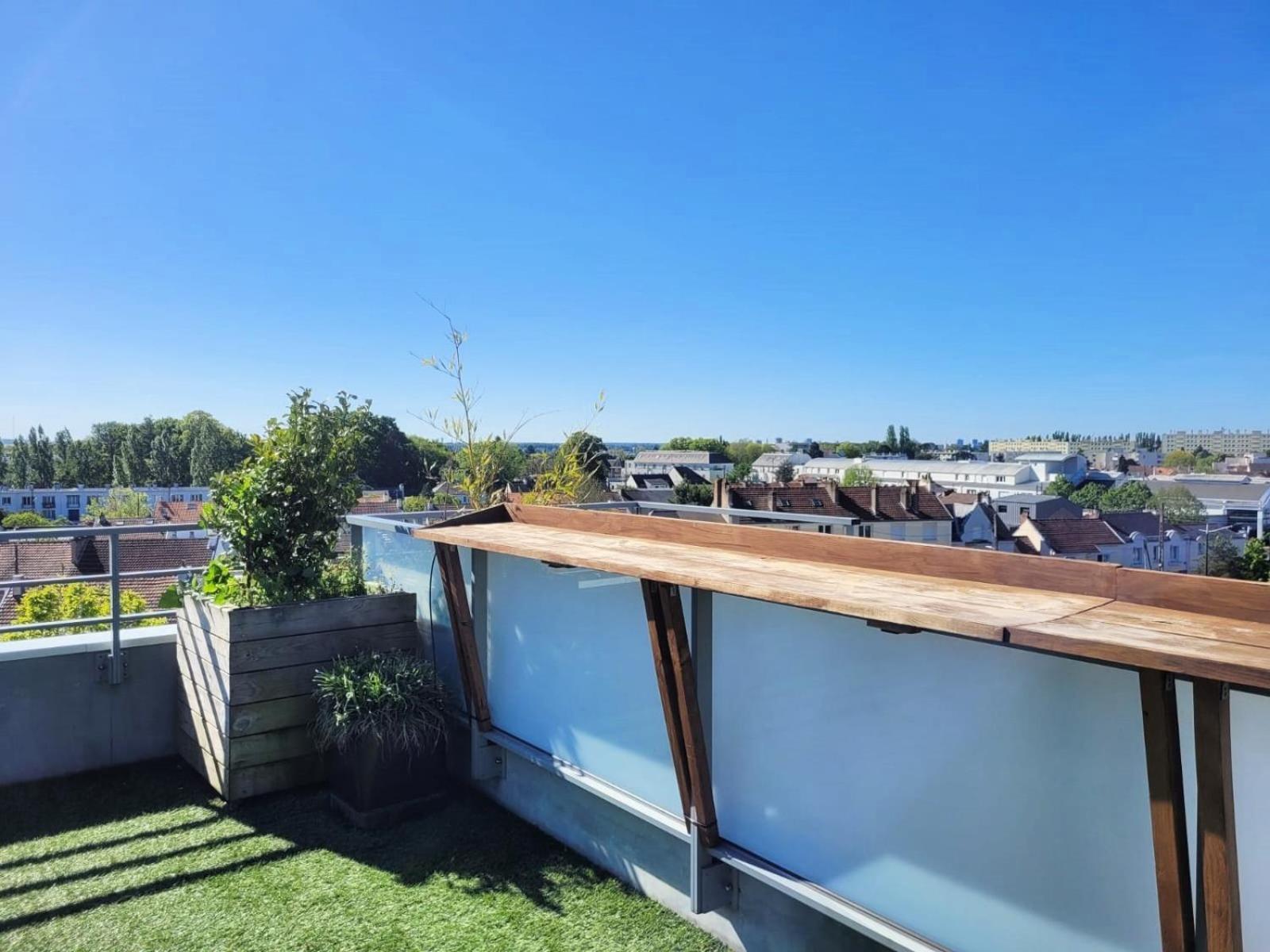Le Nid : Rooftop Moderne Surplombant La Ville Nantes Buitenkant foto